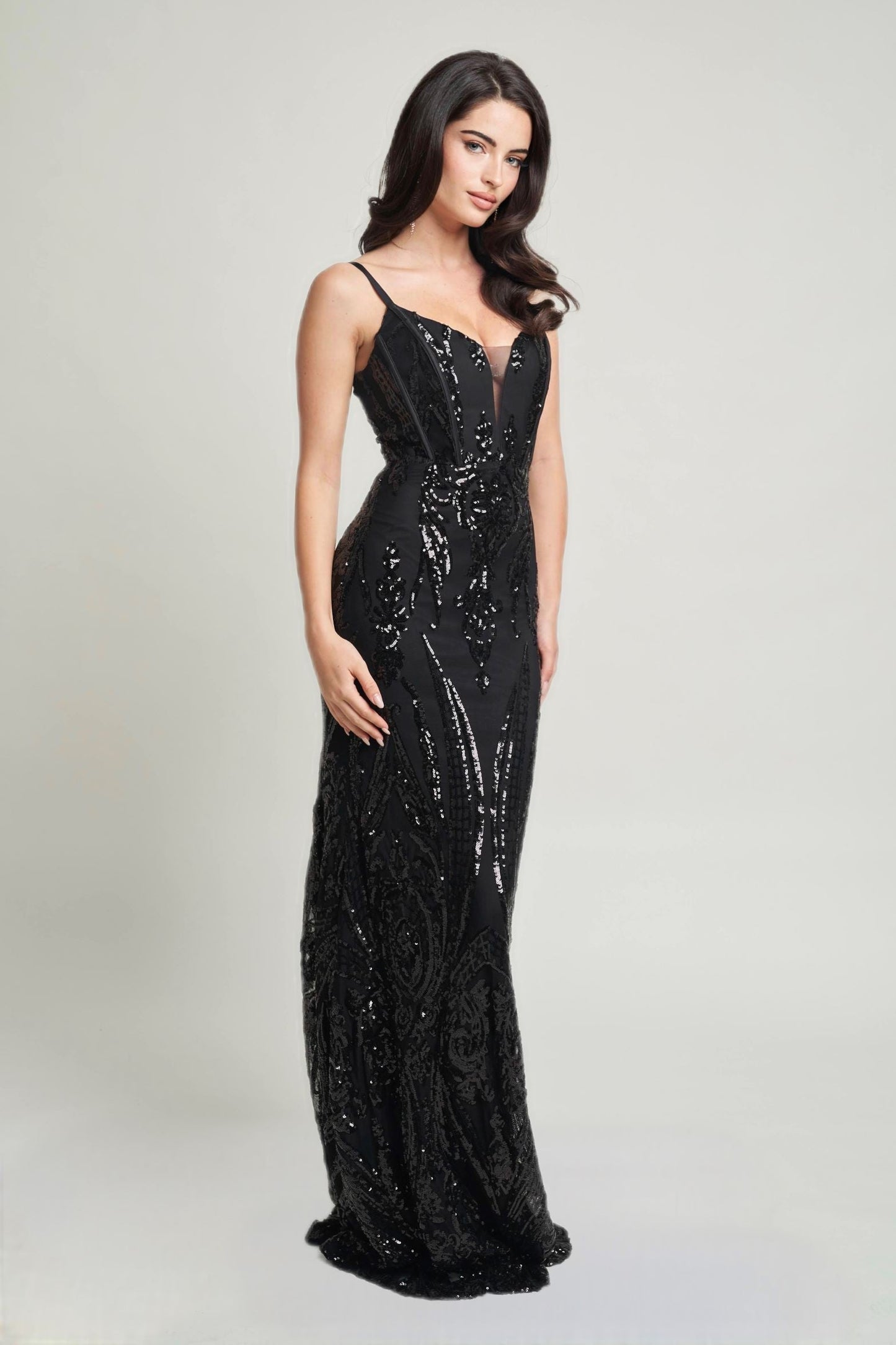 Sequins Maxi Dress