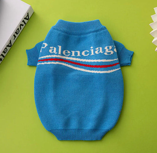 Pawlenciaga Dog Sweater | Knit Dog Sweater