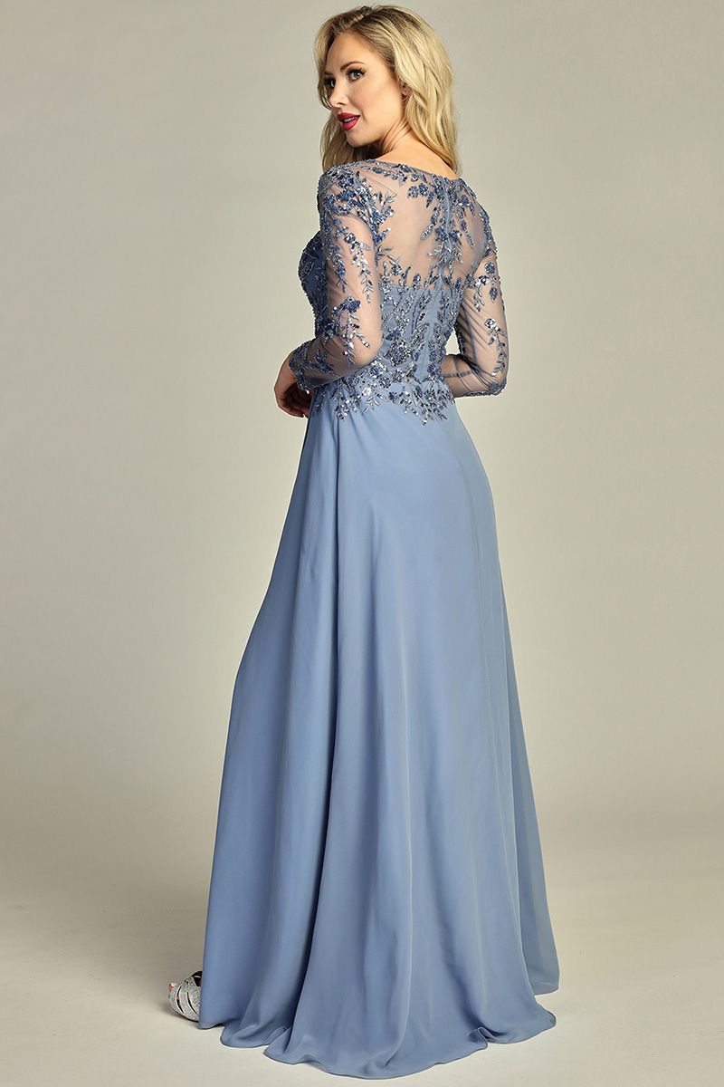 Long Sleeve With Slip Dress