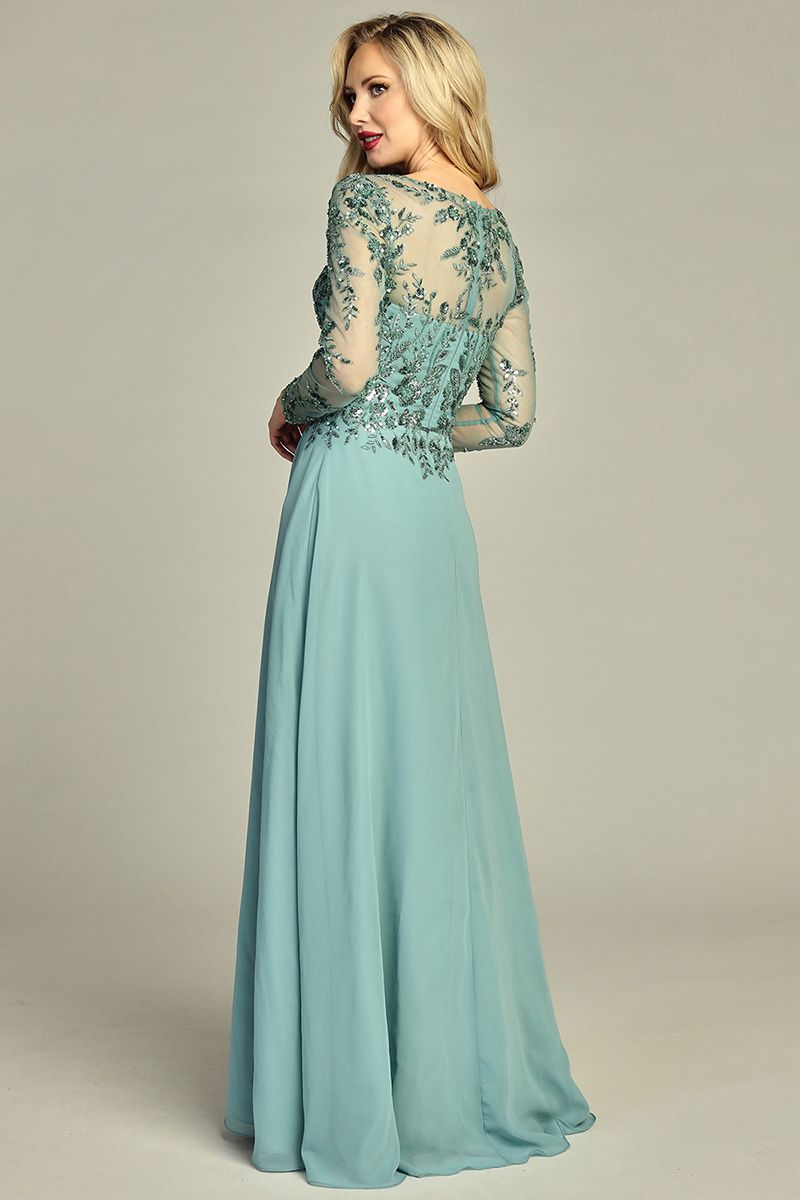 Long Sleeve With Slip Dress