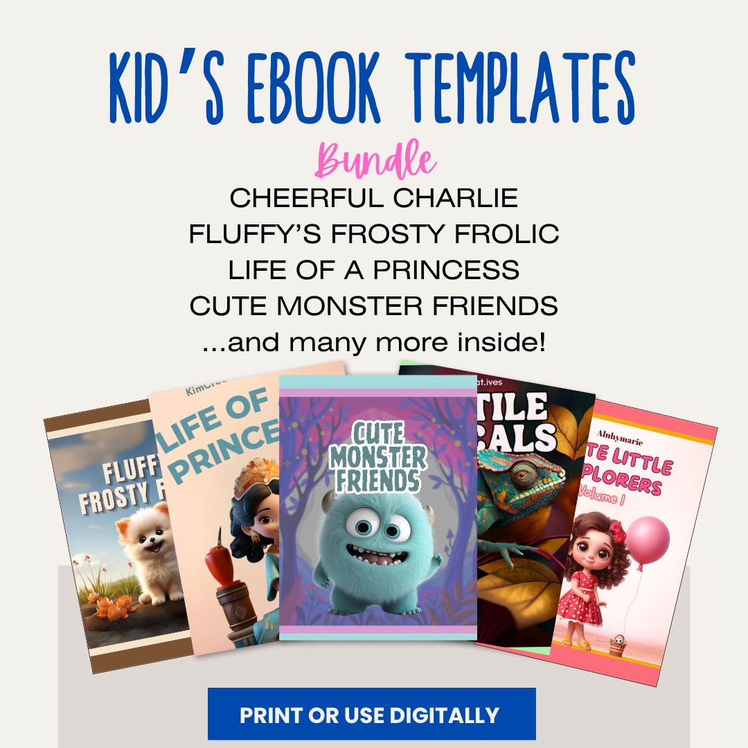Story Magic for Kids – Editable Canva Storybook Template