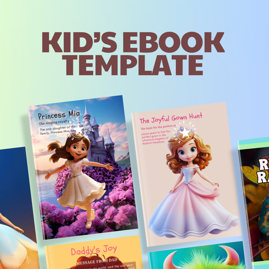 Story Magic for Kids – Editable Canva Storybook Template
