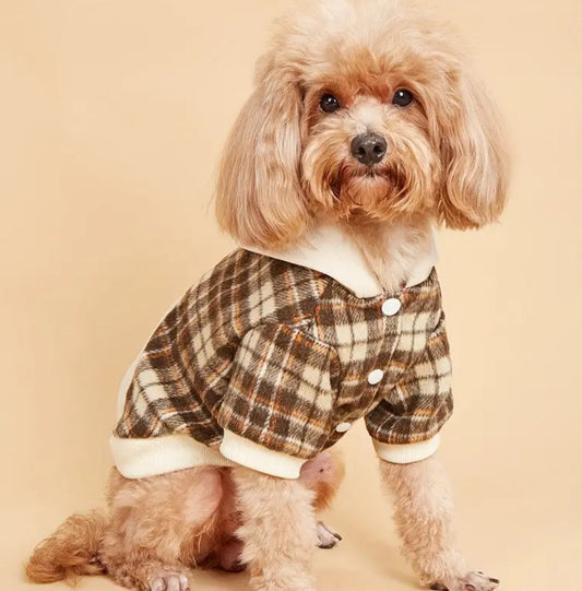 Landon Dog Sweater | Dog Hoodie Sweater for Cold Weather