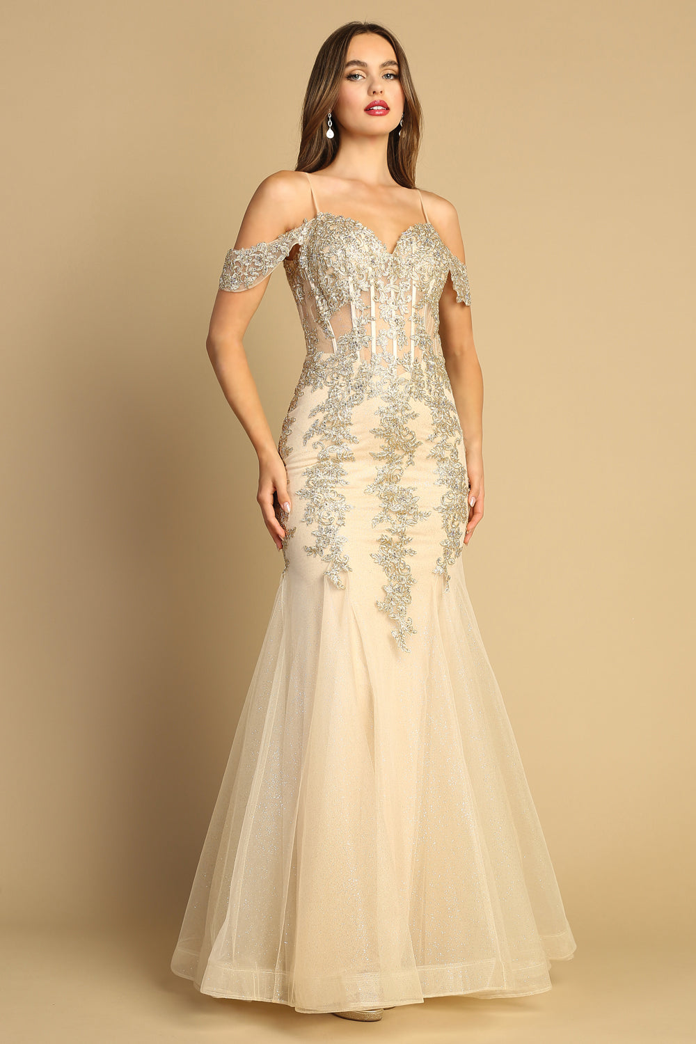 Off The Shoulder Gown