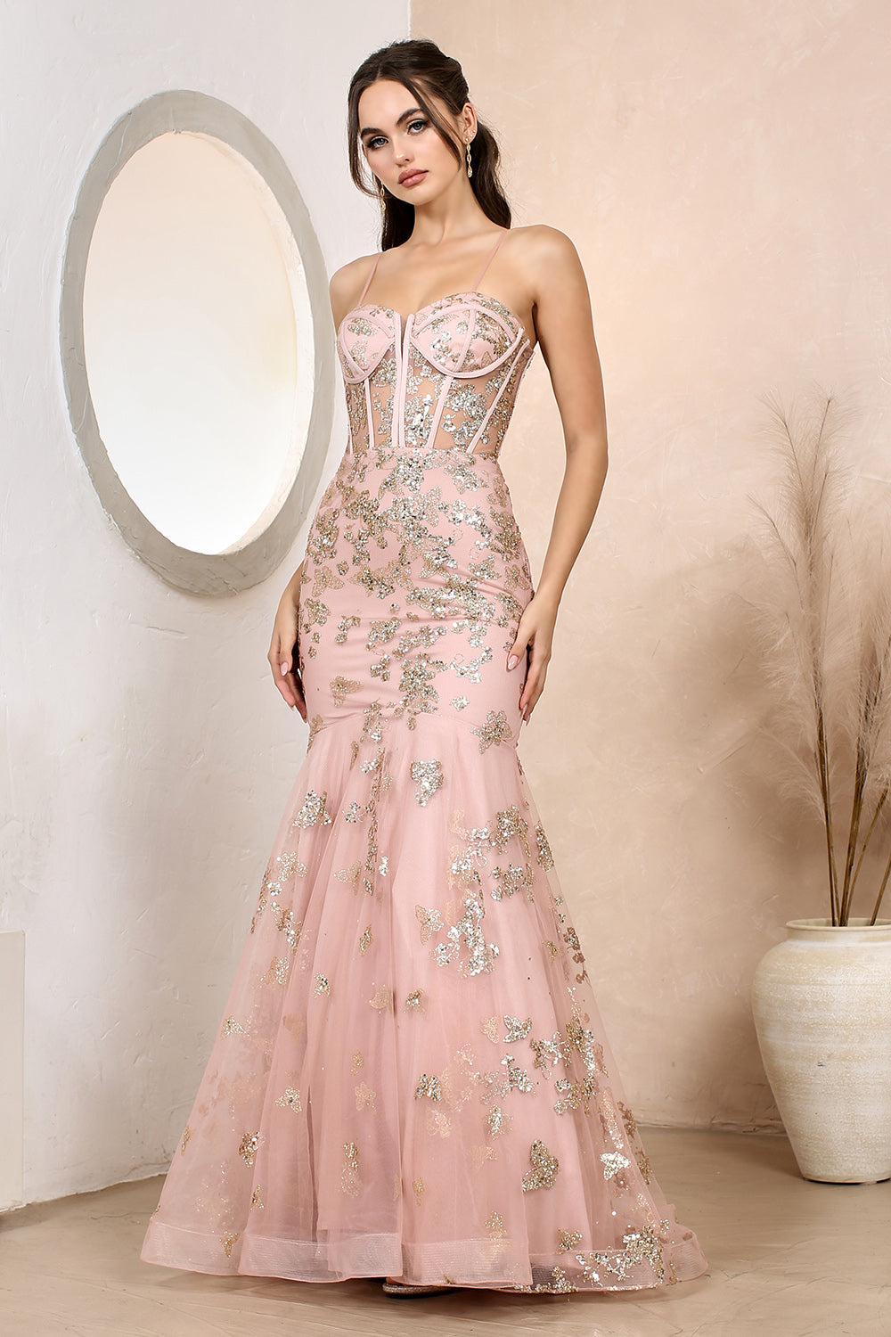 Long Mermaid Dress - Style 2