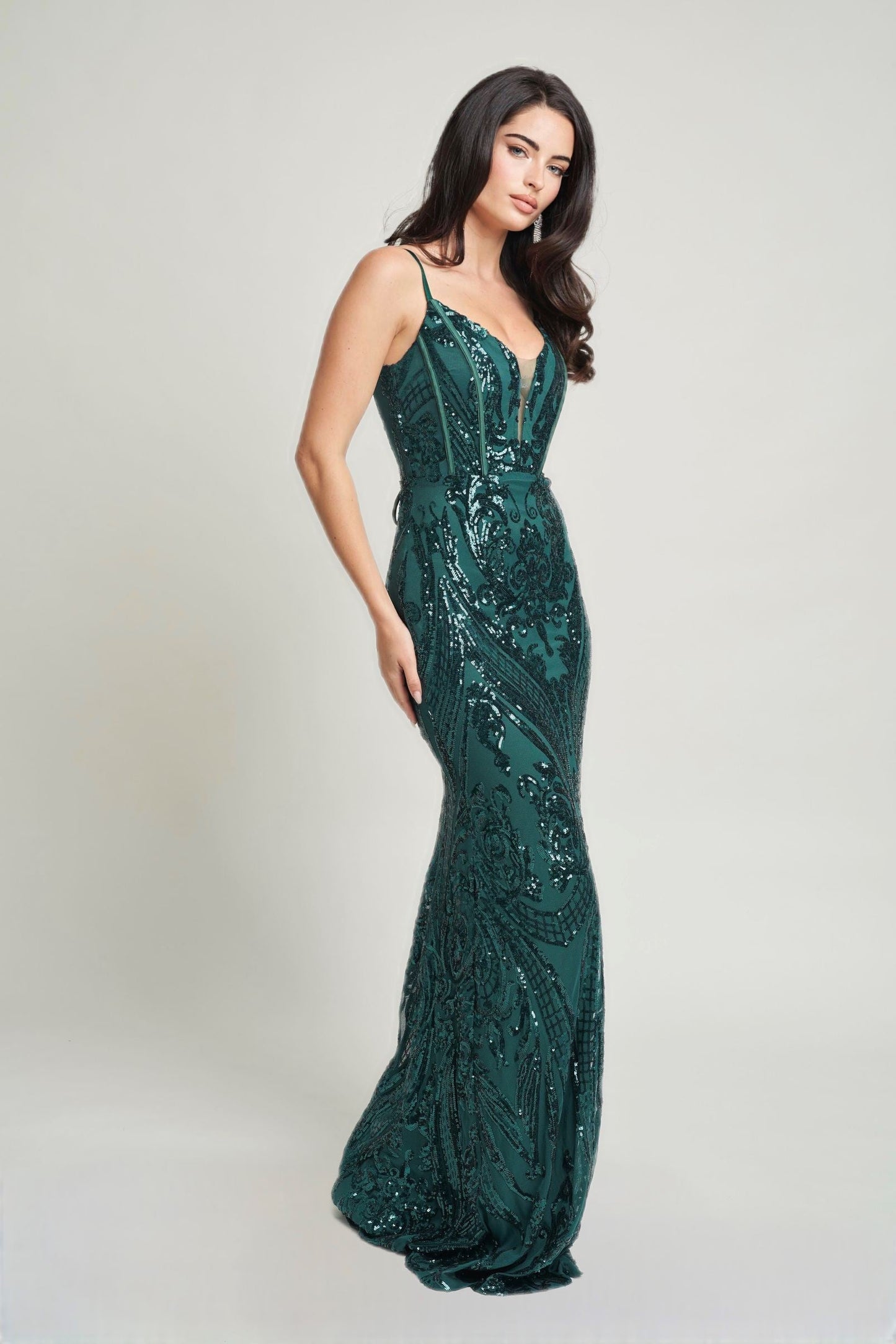 Sequins Maxi Dress