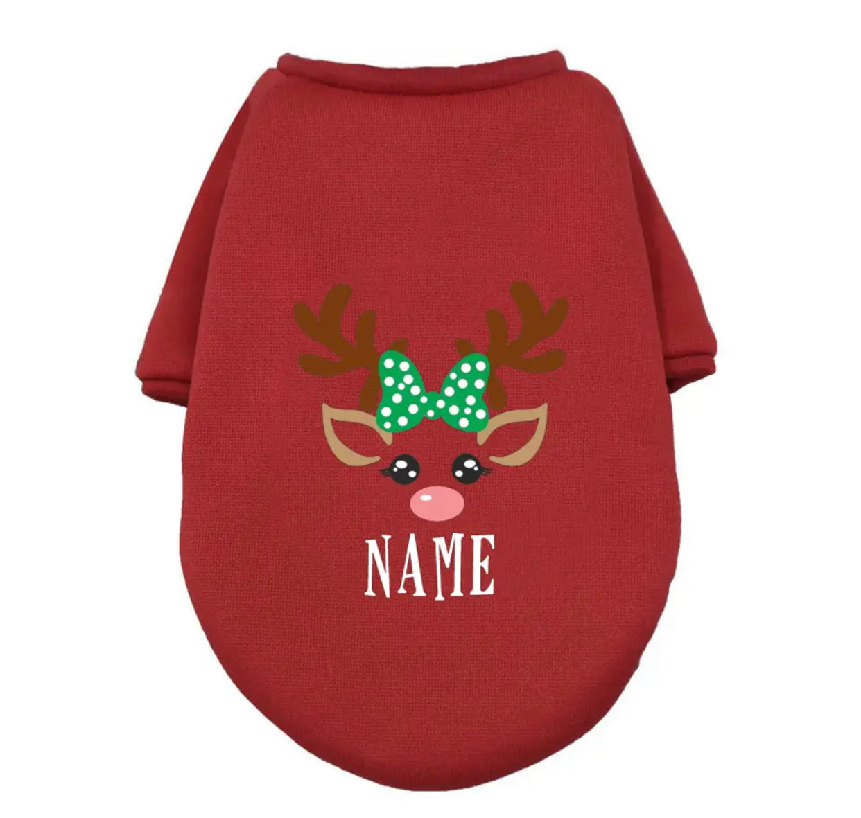 Personalized Dog Christmas Sweater | Custom Holiday Jumper