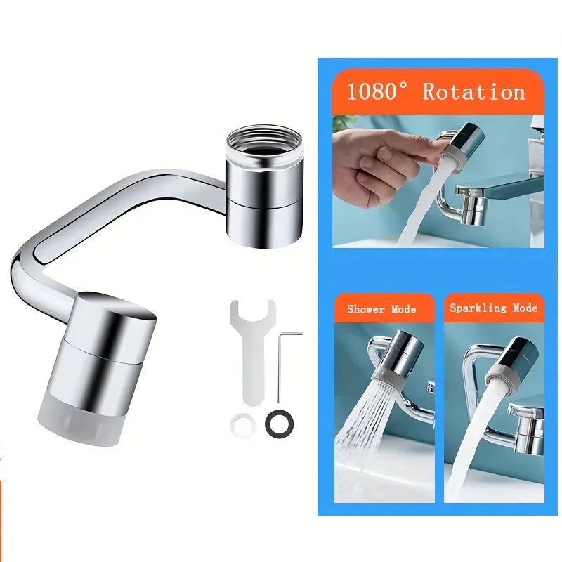 1080° Rotatable Faucet Extender