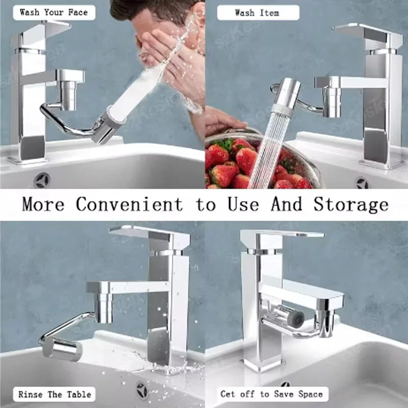 1080° Rotatable Faucet Extender